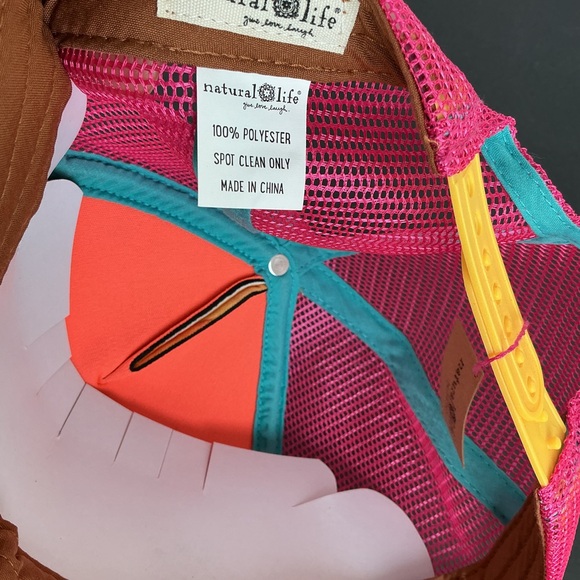 NATURAL LIFE Tropical Design Hat - Picture 6 of 6